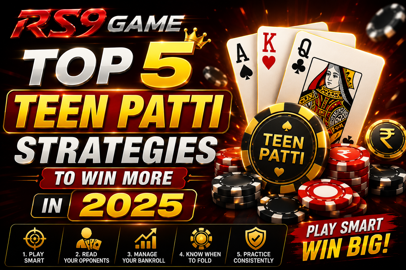 Teen Patti winning strategy